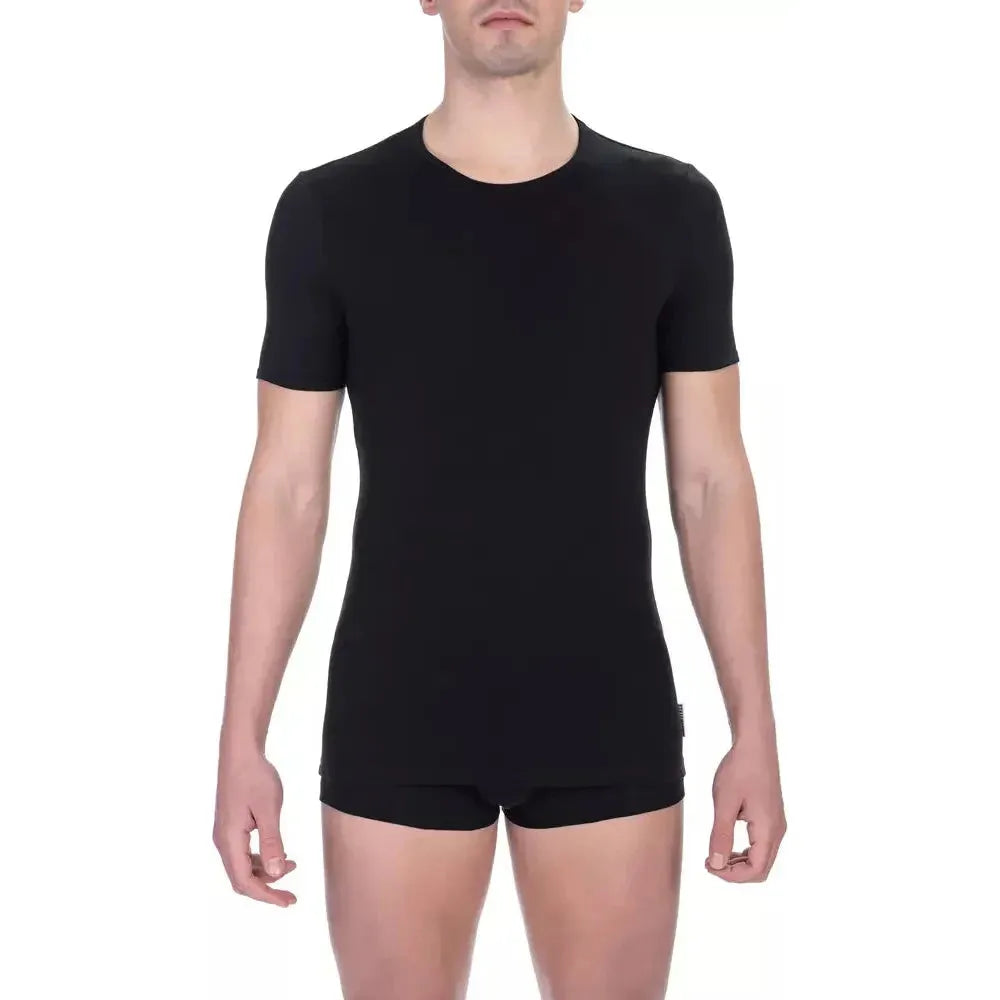 Bikkembergs Black Cotton Men's T-Shirt