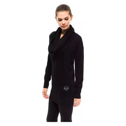 Montana Blu Black Wool Sweater