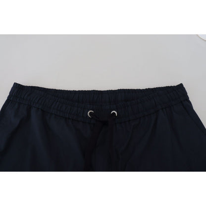 Dolce & Gabbana Blue Bermuda Mid Waist Casual Shorts