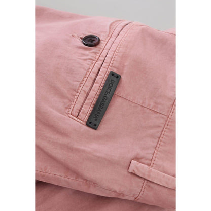 Dolce & Gabbana Pink Chinos Cotton Casual Mens Shorts