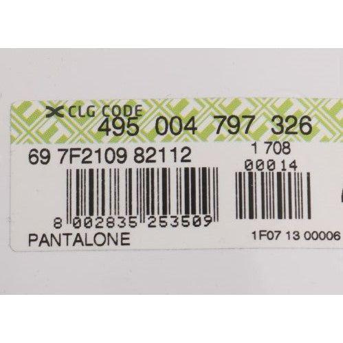 GF Ferre Black Cotton Stretch Chinos Pants