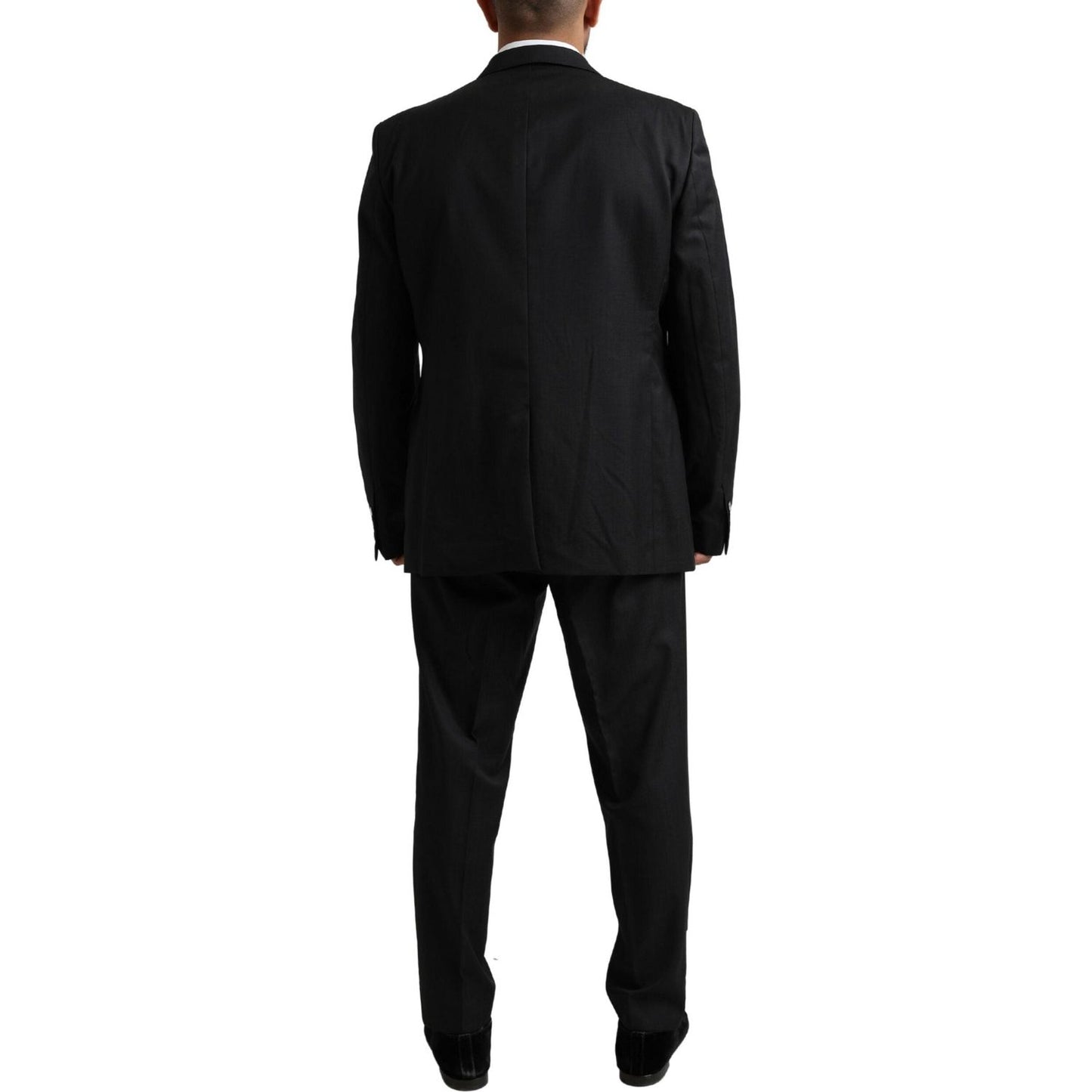 Dolce & Gabbana Black MARTINI Single Breasted 2 Piece Suit