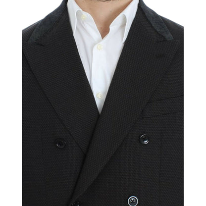 Dolce & Gabbana Brown wool slim fit blazer
