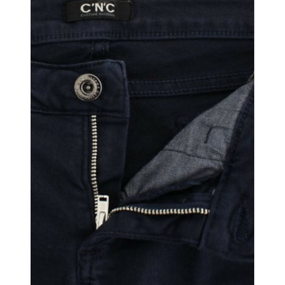 Costume National Blue straight leg jeans