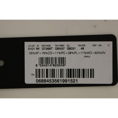 Dolce & Gabbana Gray Wool Blend Logo Vest Gilet Weste