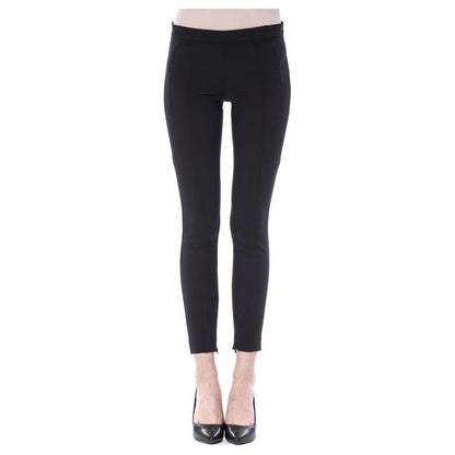 BYBLOS Black Polyester Women Skinny Pant