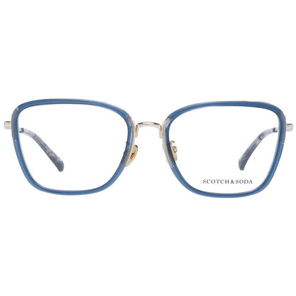 Scotch & Soda Blue Metal & Plastic Glasses (Frames)