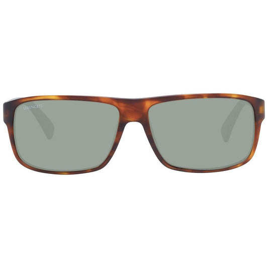 Serengeti Brown Unisex Sunglasses SE-1044981