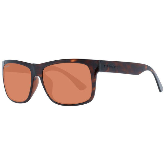 Serengeti Brown Unisex Sunglasses SE-1044988
