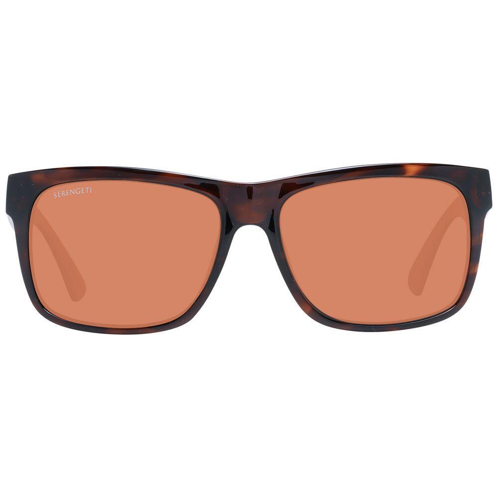 Serengeti Brown Unisex Sunglasses SE-1044988