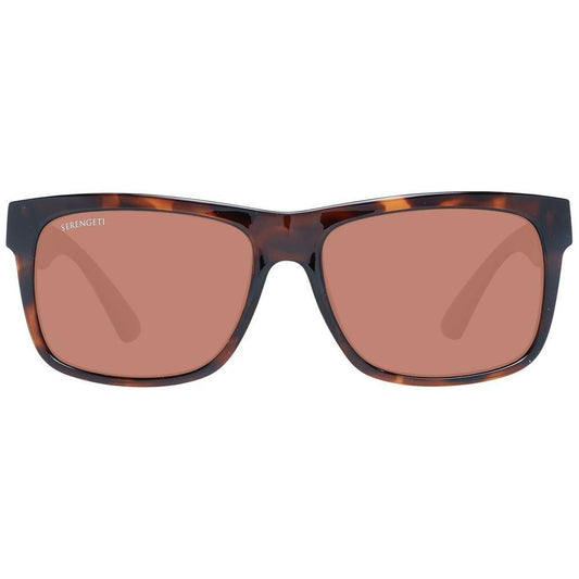 Serengeti Brown Unisex Sunglasses SE-1044989
