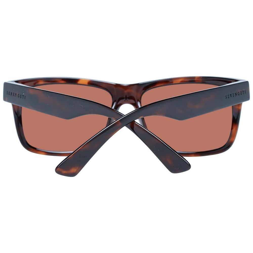 Serengeti Brown Unisex Sunglasses SE-1044989