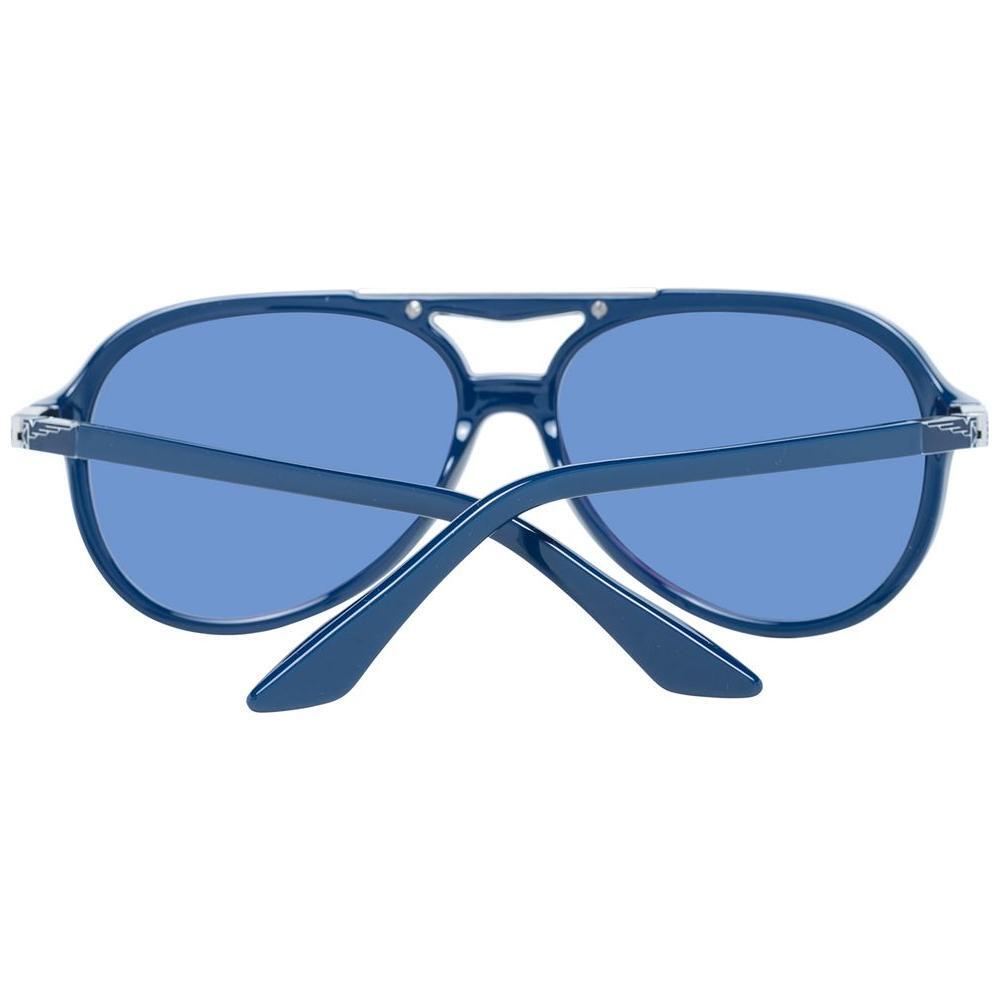 Longines Black Plastic Sunglasses