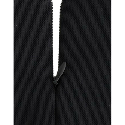 CO|TE Black short sleeve venus dress