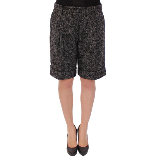 Dolce & Gabbana Gray wool shorts pants