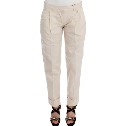 Ermanno Scervino Beige Chinos Casual Dress Pants Khakis Jeans & Pants