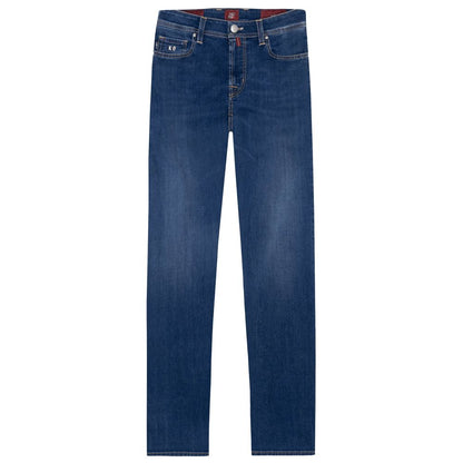 Tramarossa Blue Cotton Men's Jeans