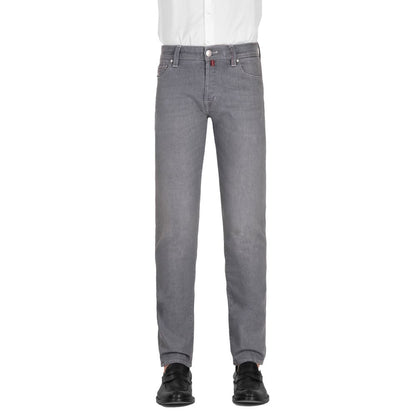 Tramarossa Gray Cotton Men Jeans