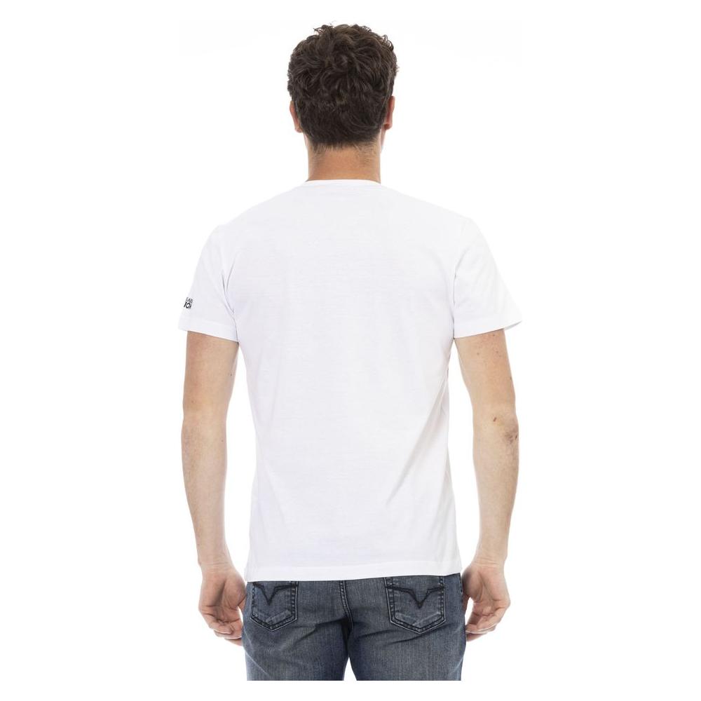 Trussardi Action White Cotton T-Shirt