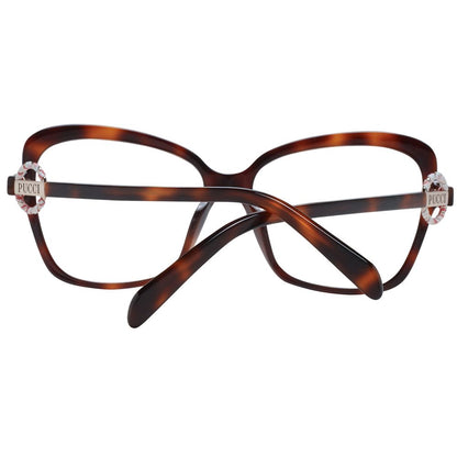 Emilio Pucci Brown Plastic Glasses (Frames)