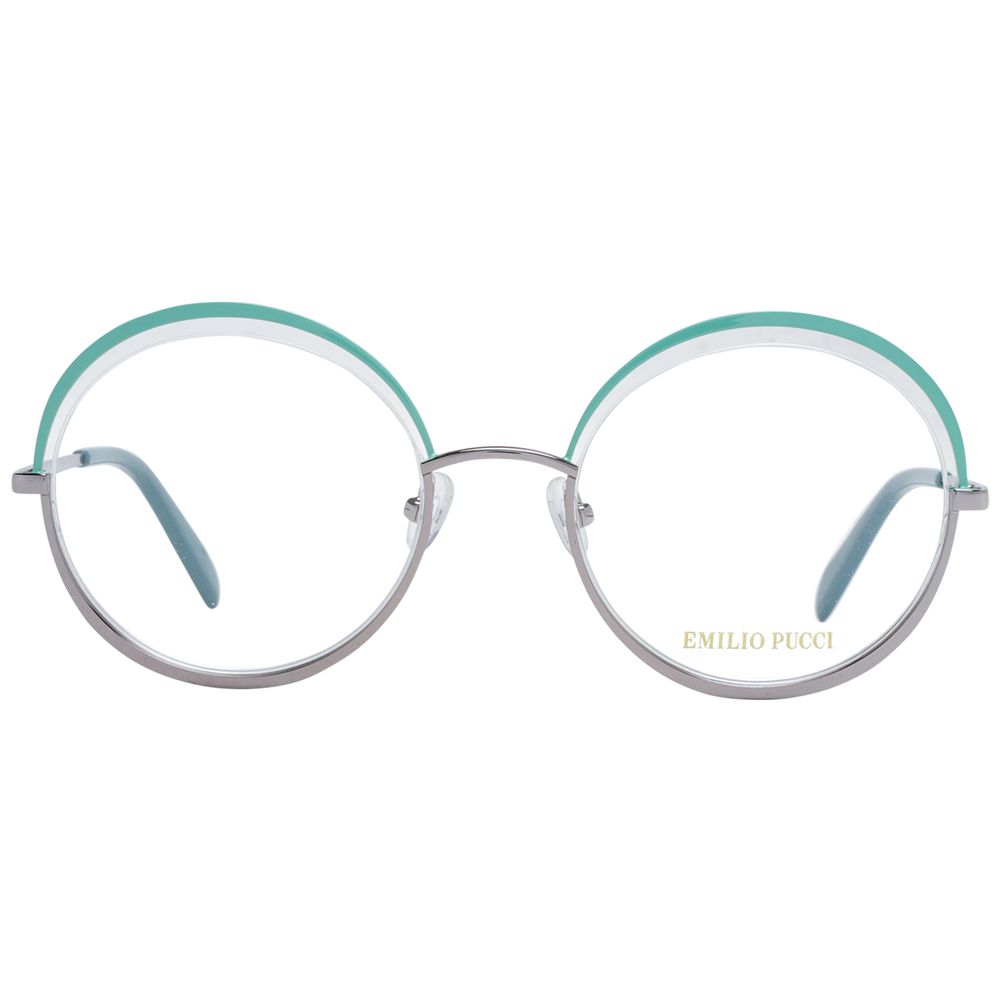Emilio Pucci Green Metal Glasses (Frames)
