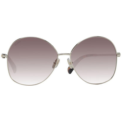 Max Mara Gold Metal Sunglasses