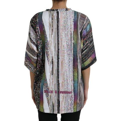 Dolce & Gabbana Multicolor With Love Always Print T-shirt