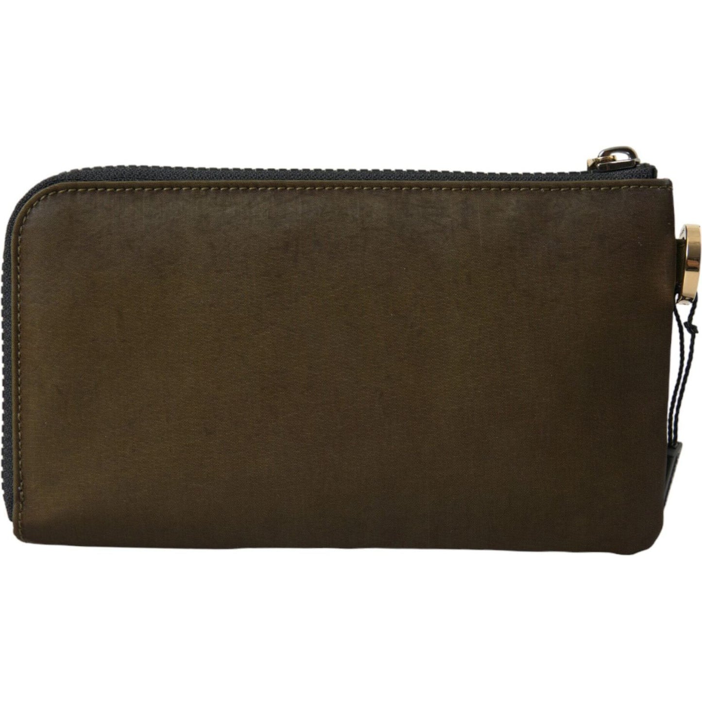 Dolce & Gabbana Dark Green Nylon Logo Multifunctional Kit 2 Pcs Set Bags