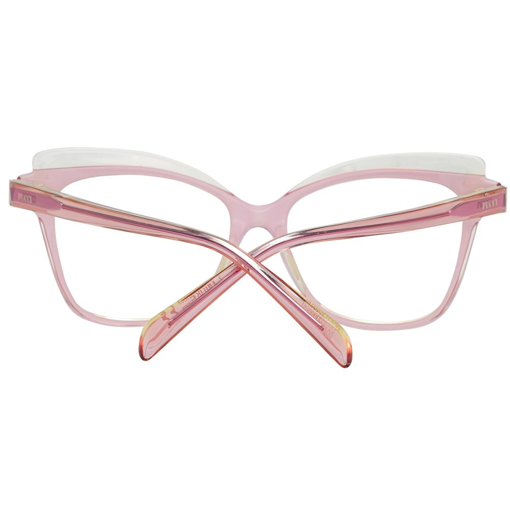 Emilio Pucci Pink Plastic Glasses (Frames)