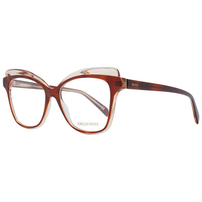Emilio Pucci Brown Plastic Glasses (Frames)