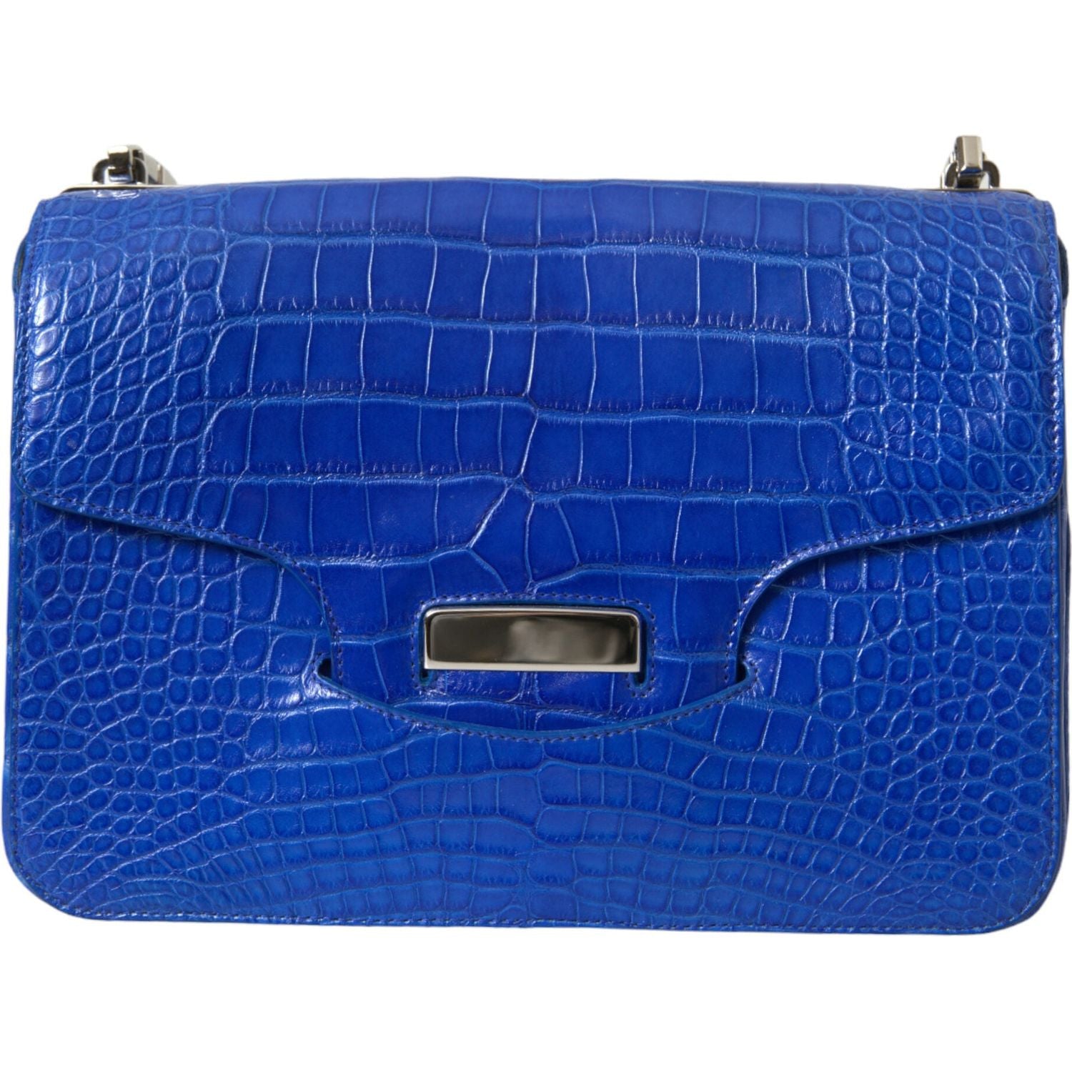 Balenciaga Blue Exotic Leather Neo Classic Small Shoulder Bag