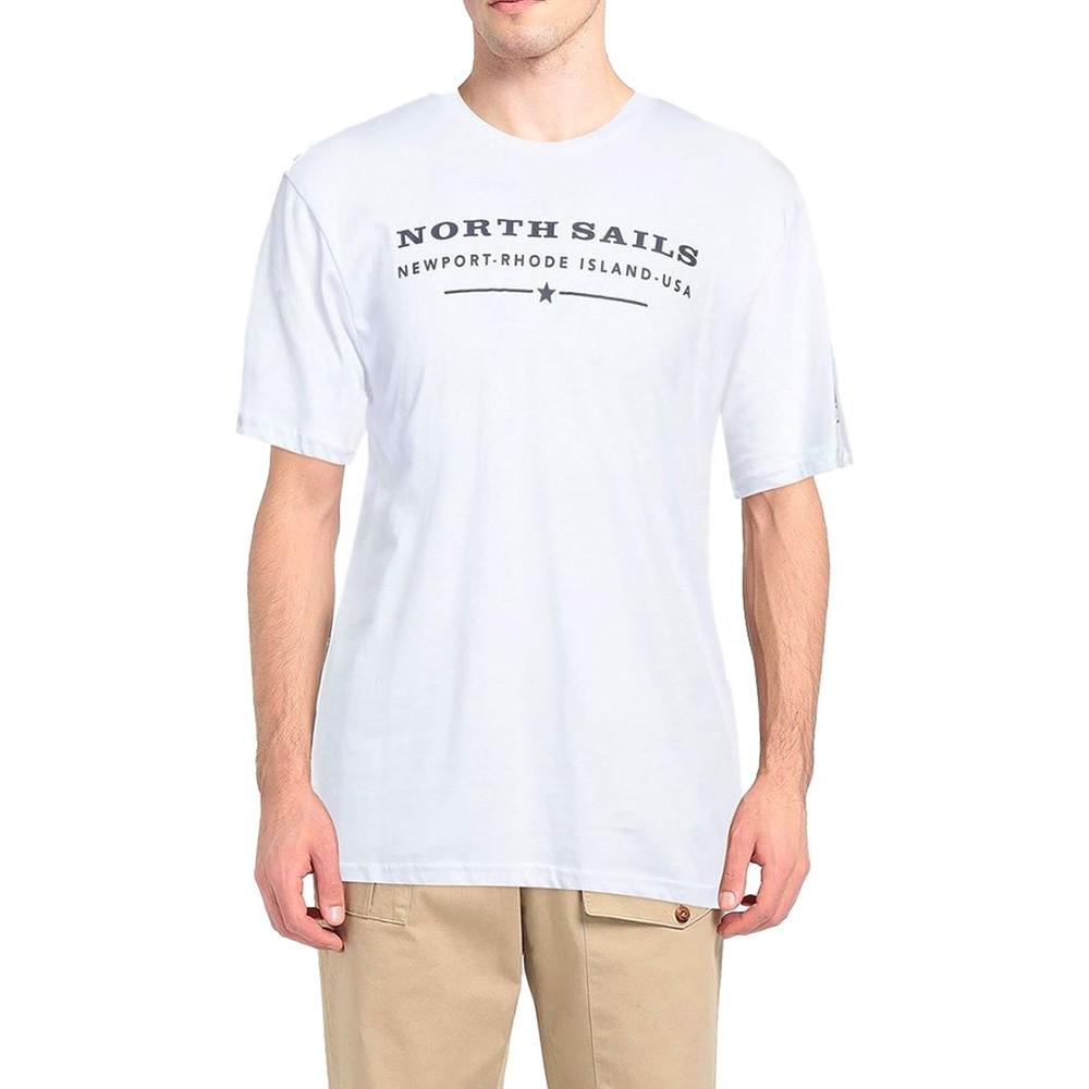North Sails White Cotton T-Shirt