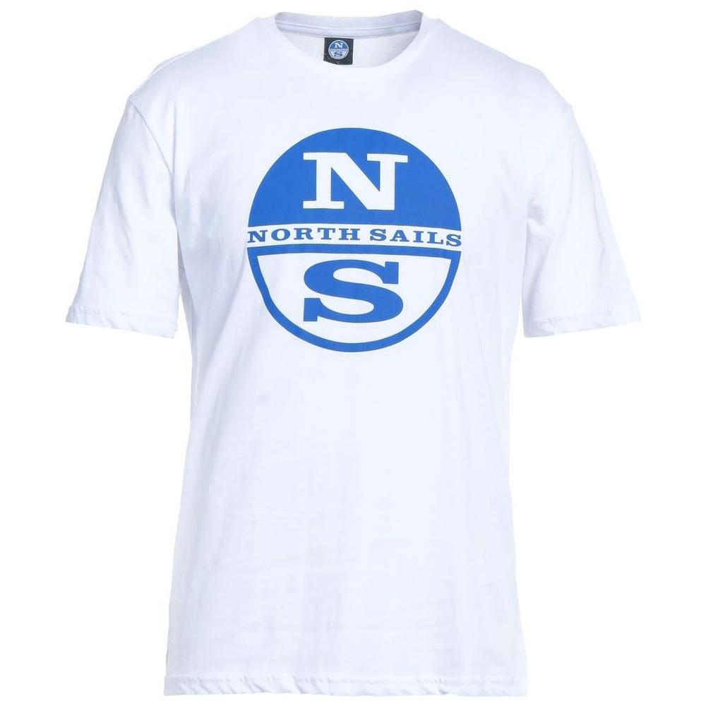 North Sails White Cotton T-Shirt