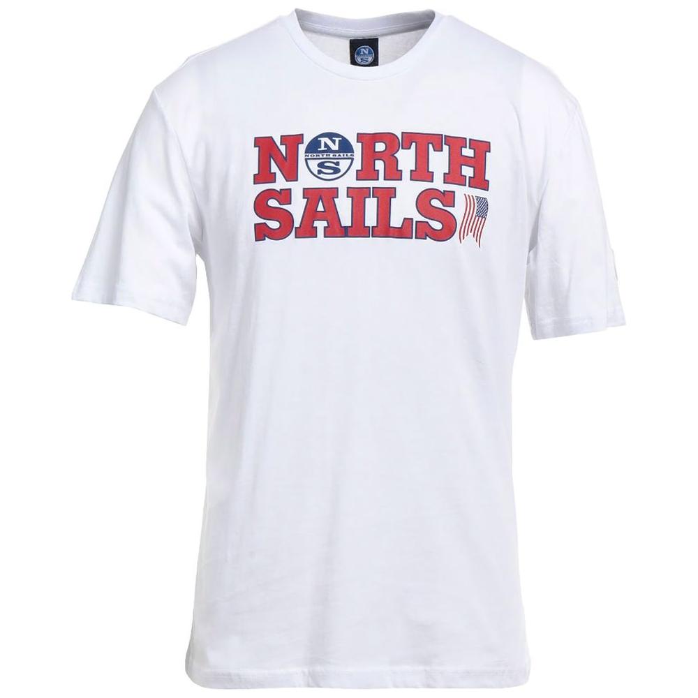 North Sails White Cotton T-Shirt