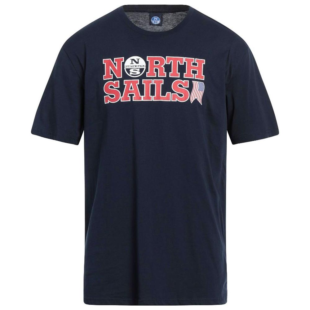 North Sails Blue Cotton T-Shirt
