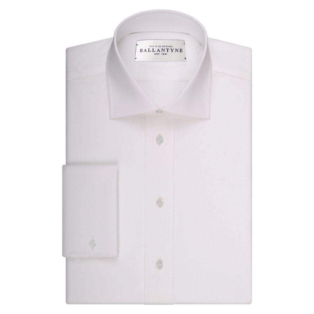 Ballantyne White Cotton Men's Shirt