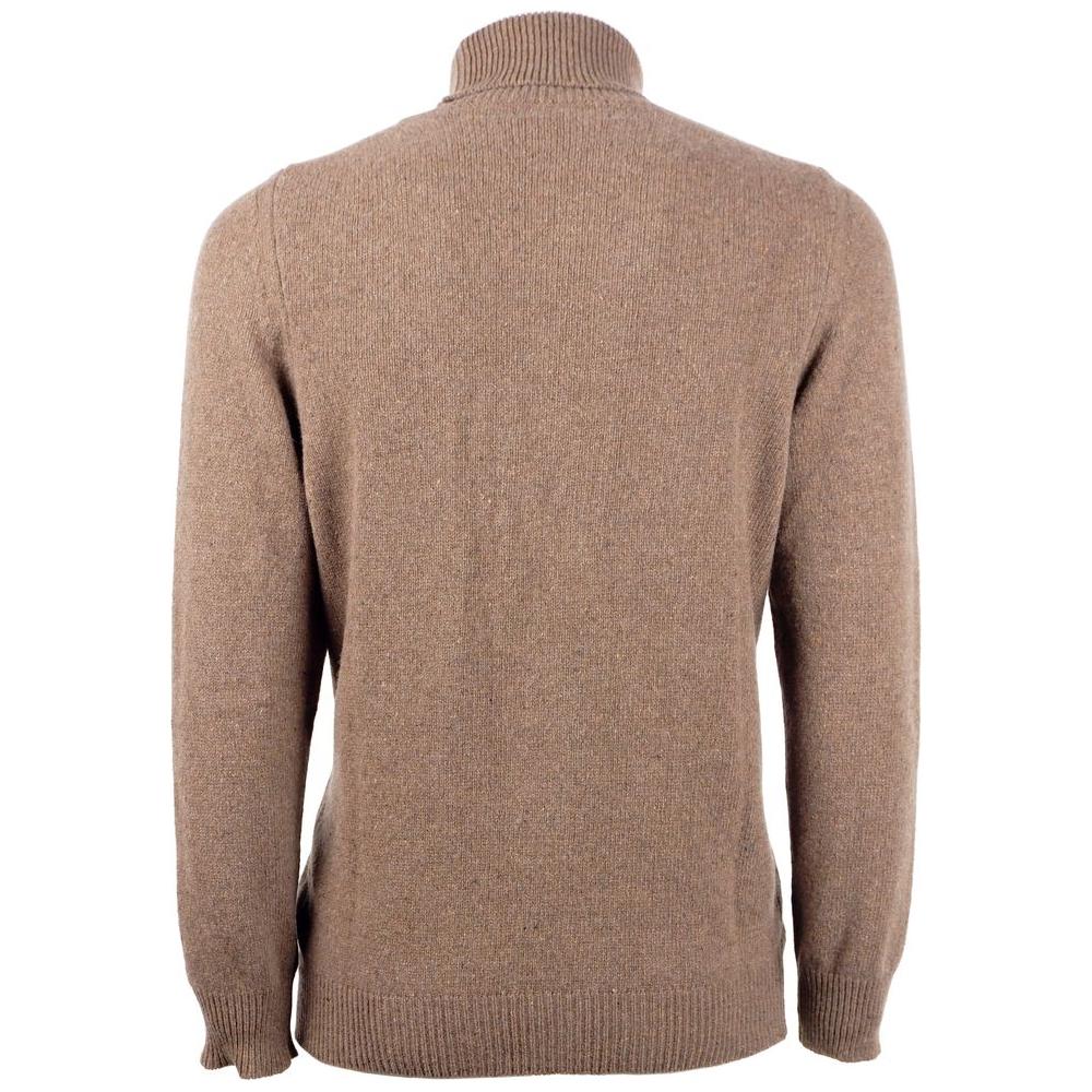 Emilio Romanelli Brown Cashmere Sweater