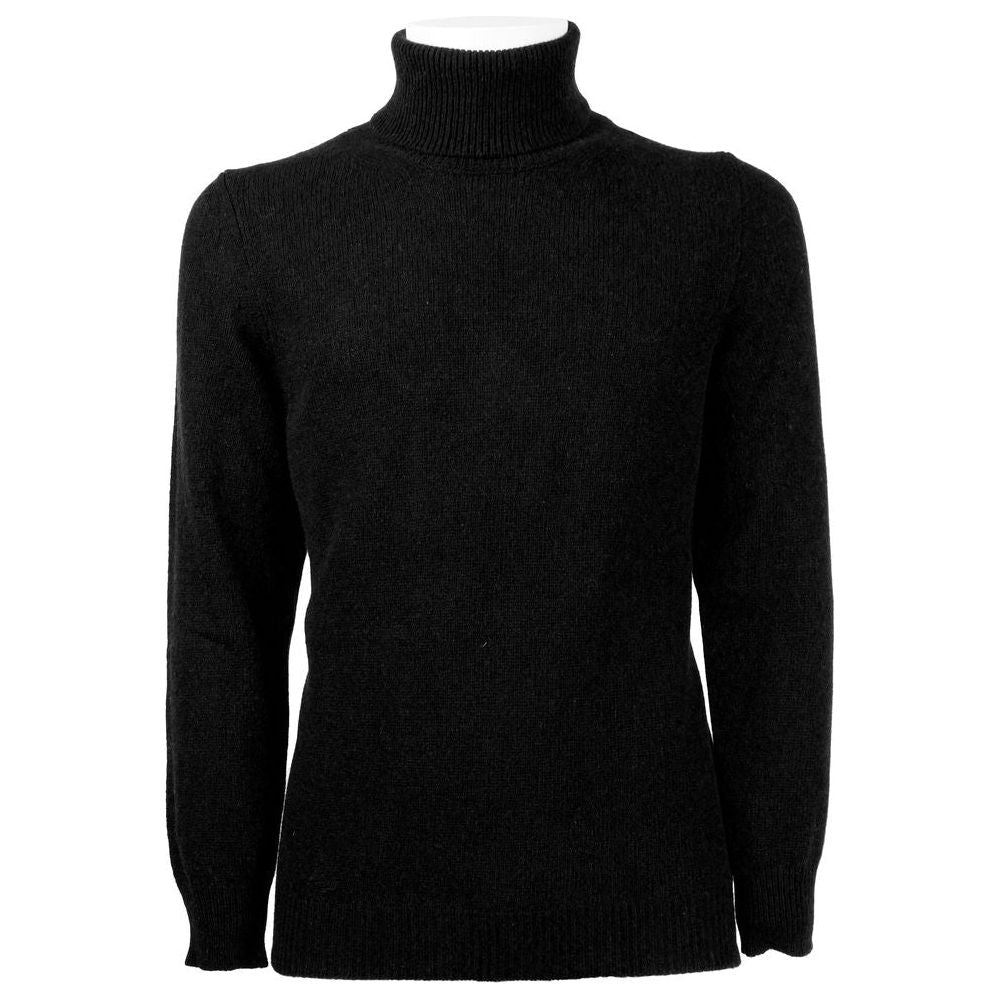 Emilio Romanelli Black Cashmere Sweater