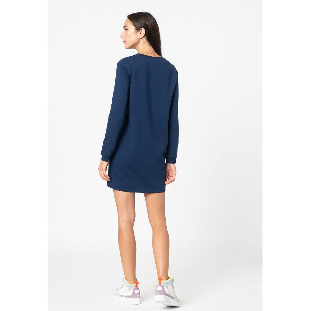Love Moschino Blue Cotton Dress