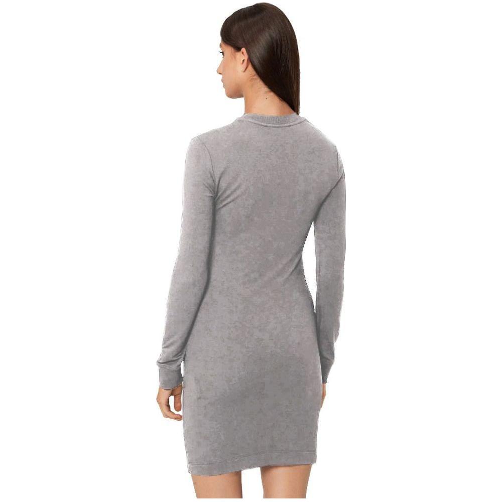 Love Moschino Gray Cotton Dress