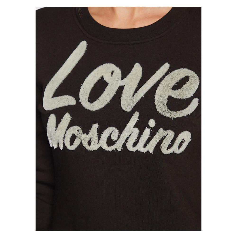 Love Moschino Black Cotton Dress