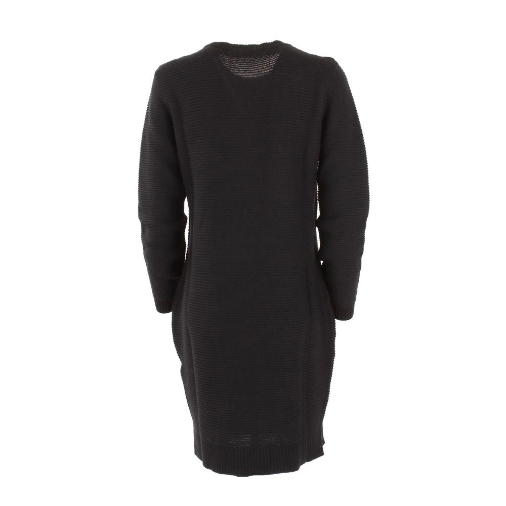 Love Moschino Black Wool Dress
