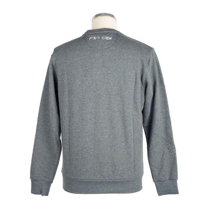 La Martina Gray Cotton Men Sweater MAN SWEATERS