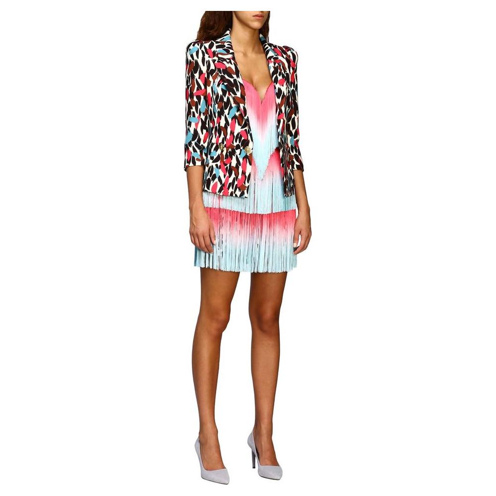 Elisabetta Franchi Pink Polyester Dress