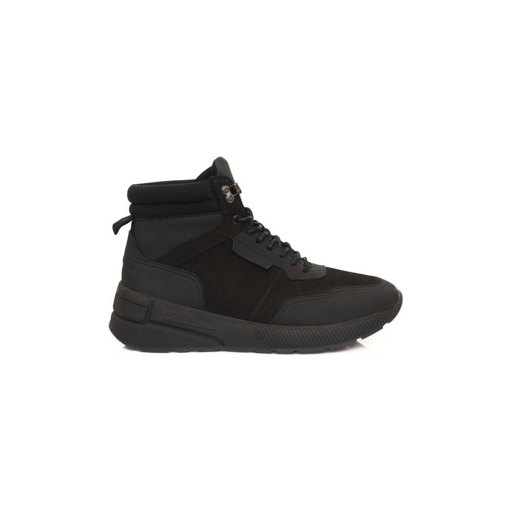 Cerruti 1881 Black Cowhide Sneaker