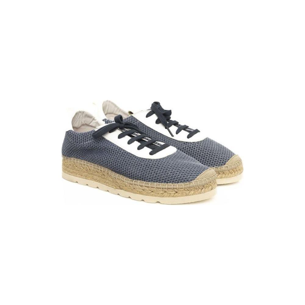 Cerruti 1881 Blue Polyester Sneaker