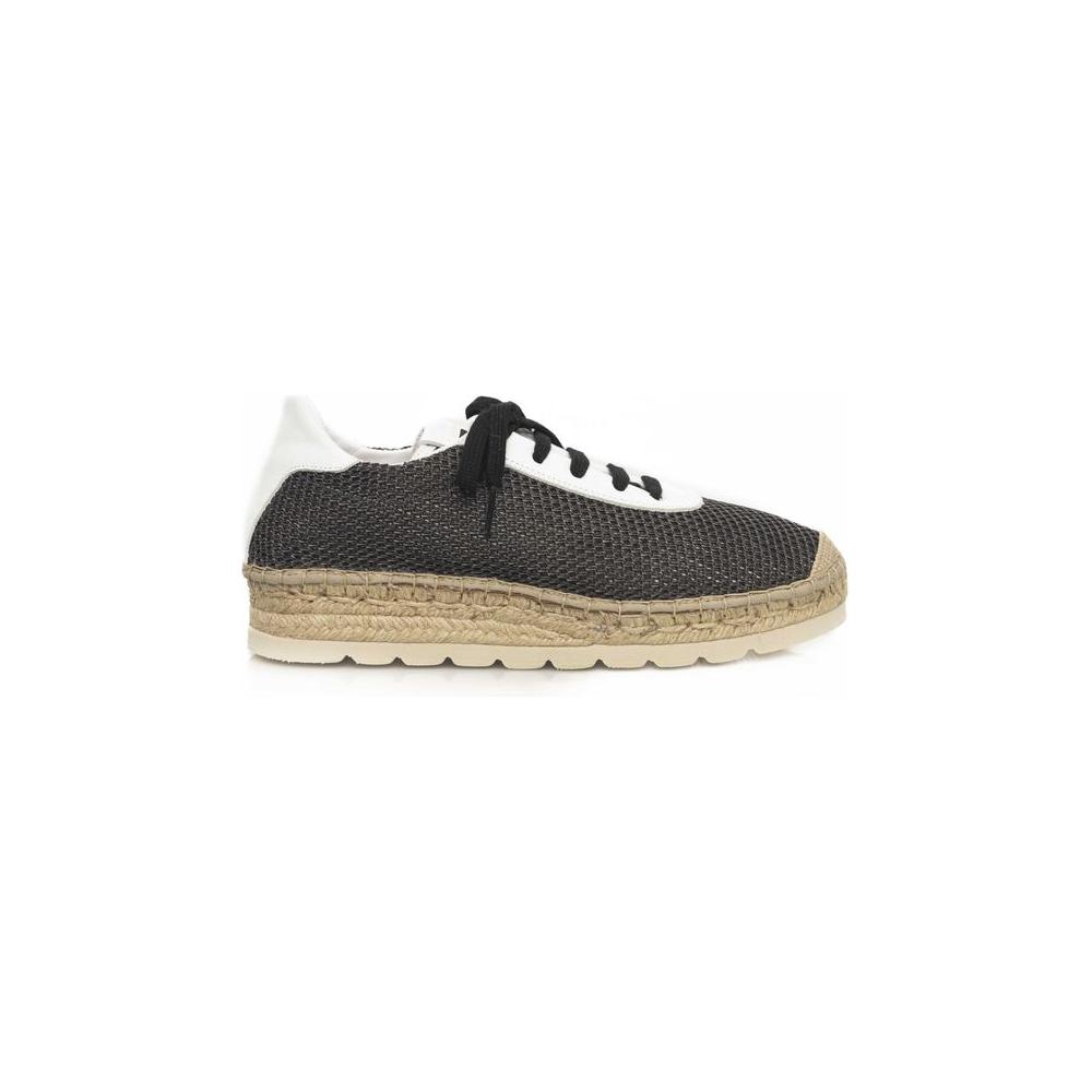 Cerruti 1881 Black Polyester Sneaker
