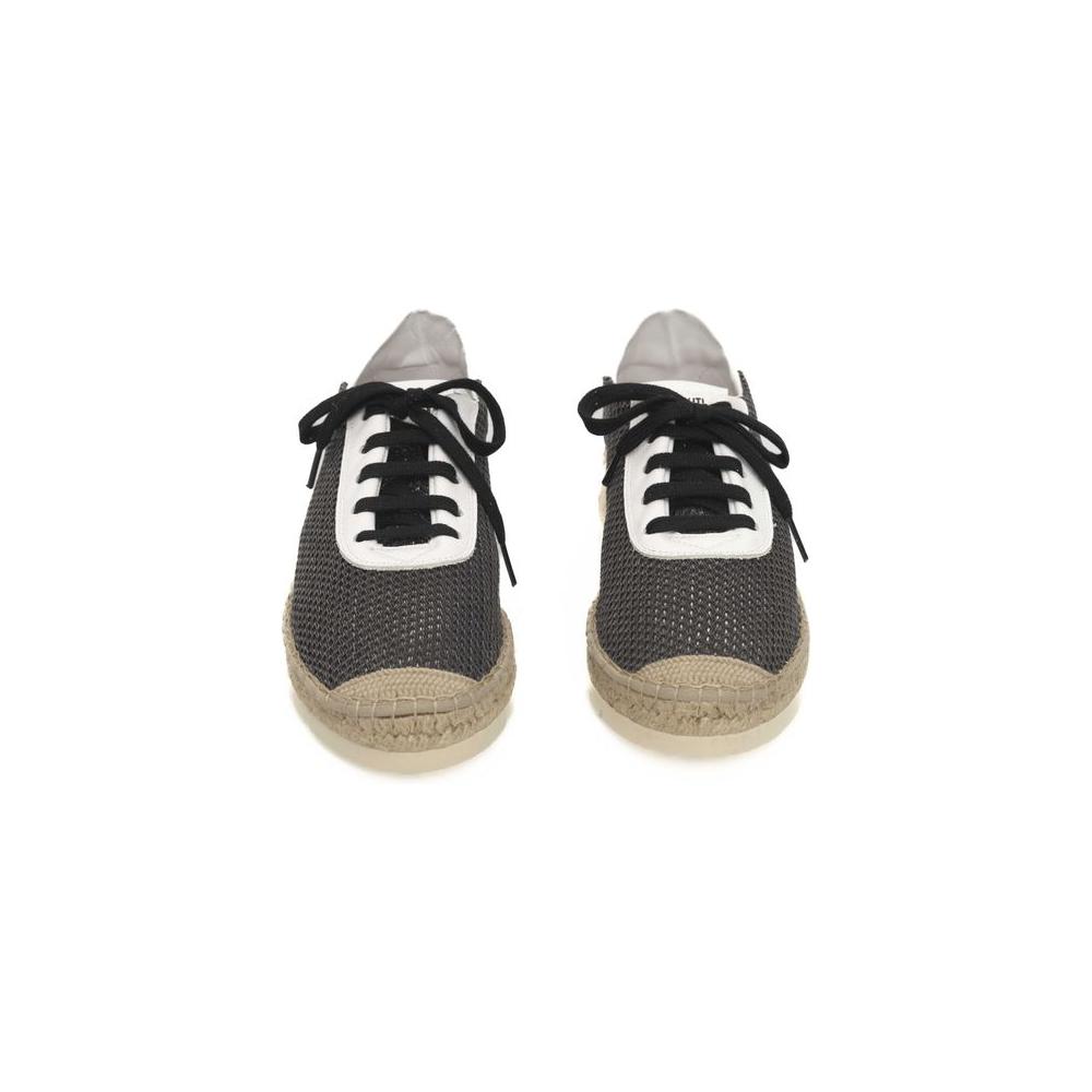 Cerruti 1881 Black Polyester Sneaker