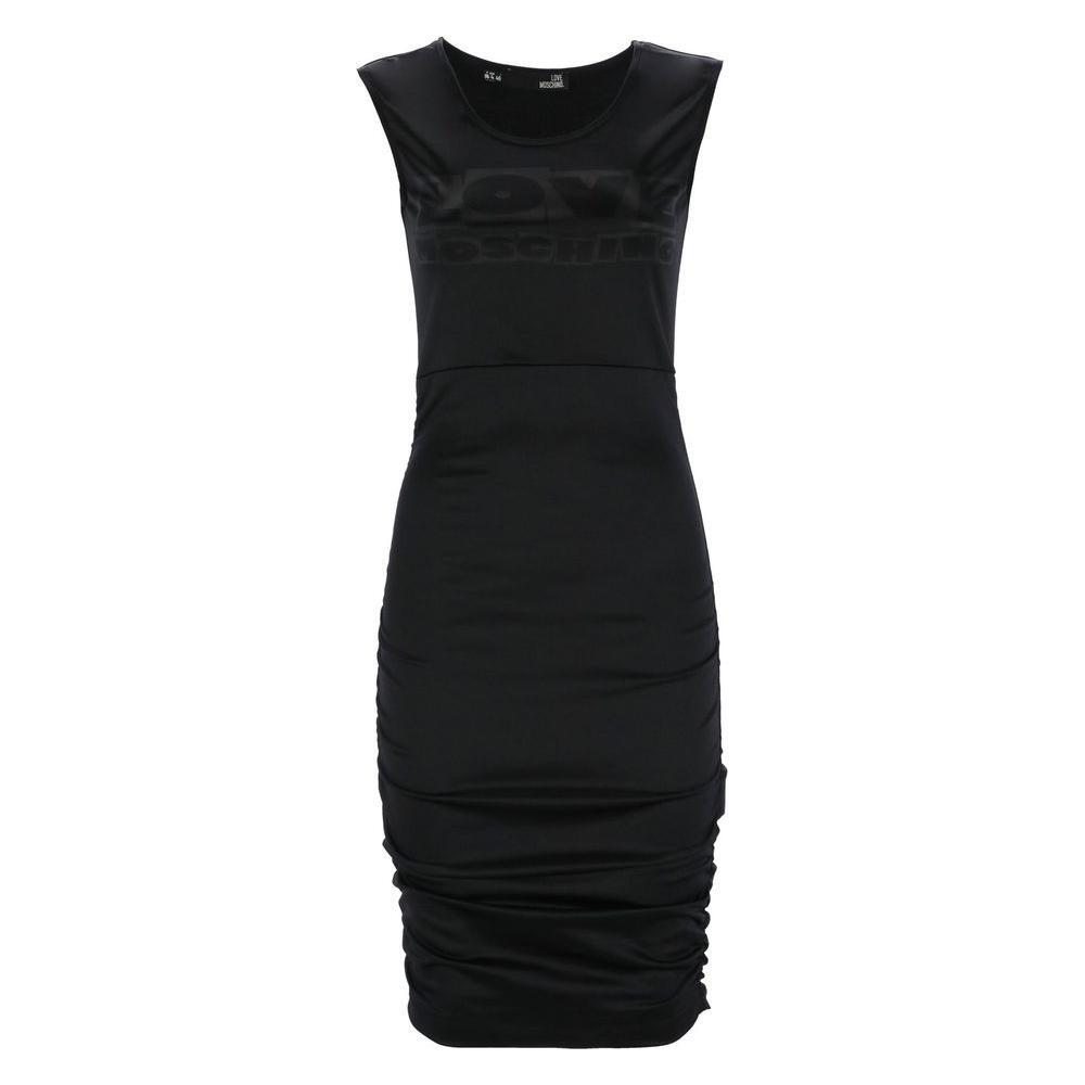 Love Moschino Black Polyamide Dress