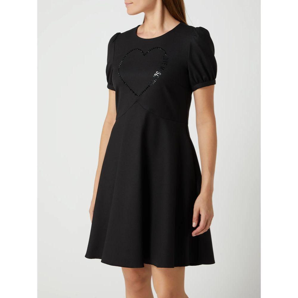 Love Moschino Black Polyester Dress